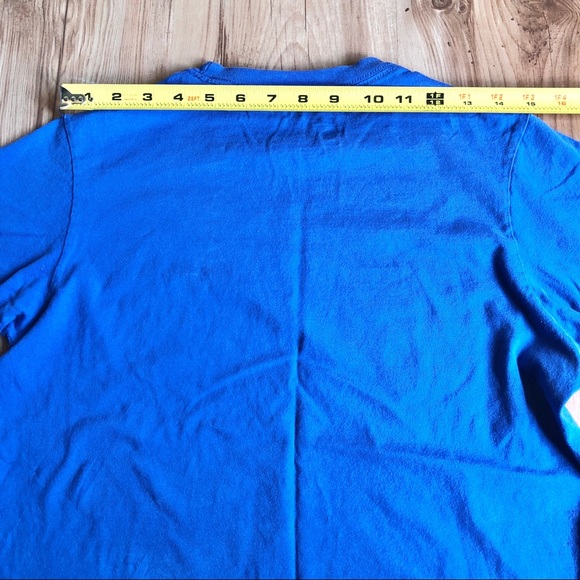 NIKE JUST DO IT Swoosh Tee Shirt Blue Large Boy’s - Picture 9 of 15